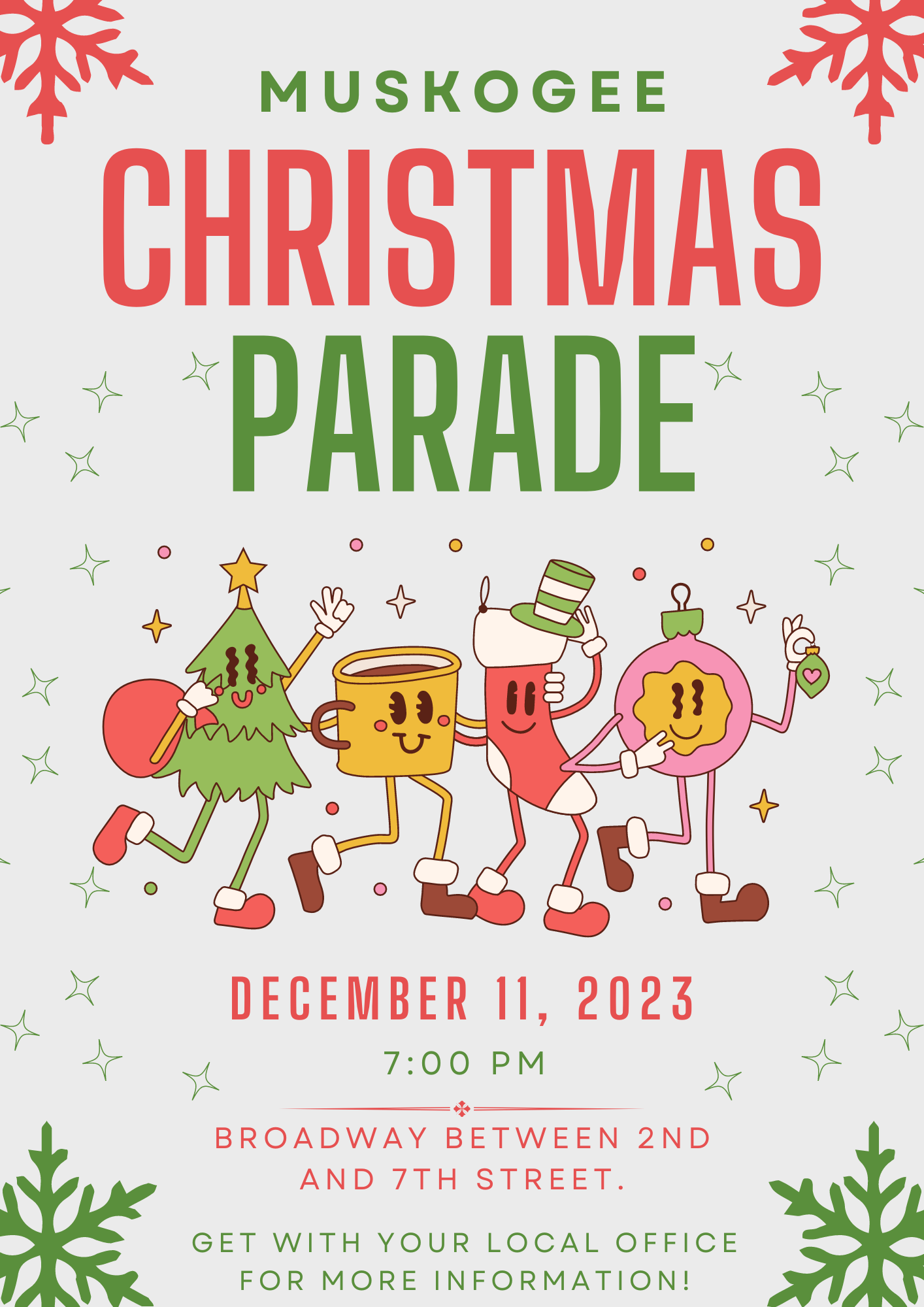 Muskogee Christmas Parade BiosHome